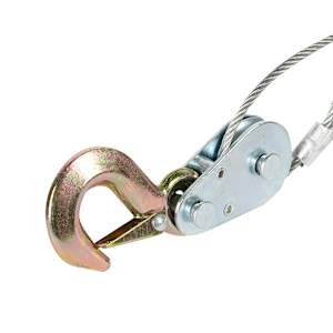 NEKTRA 2-Ton Hand Winch with Cable