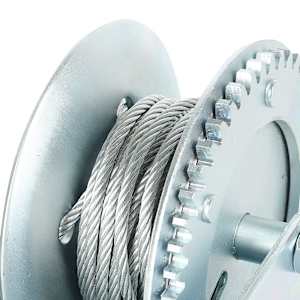 NEKTRA Cable Hand Winch 2500 lb