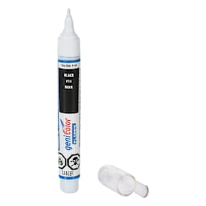 Stylo de retouches pour automobiles Genicolor 9 ml noir n° 14