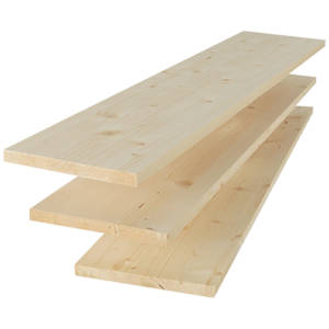 NEKTRA Laminated Pine Board 8 in. x 36 in.