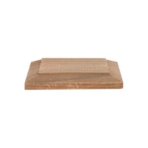 Brown Treated Wood Cap 5 in. x 5 in.
