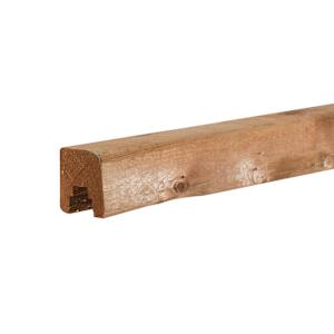 Brown Lattice Frame Moulding 2 in. x 2 in. x 8 ft