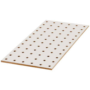 Panneau de fibres durcies perforé 3/16 po x 4 pi x 8 pi