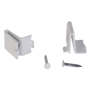 Track Mount Shelf Clips Pkg/12