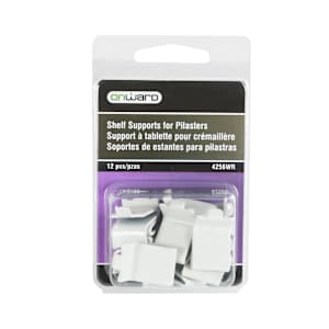 Track Mount Shelf Clips Pkg/12