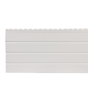 White Aluminum Plain Soffit 16 in. x 12 ft. Heavy gauge