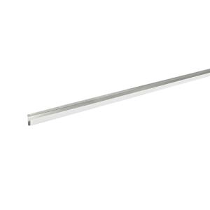 White Aluminum J Soffit Moulding 1/2 in. x 12 ft.