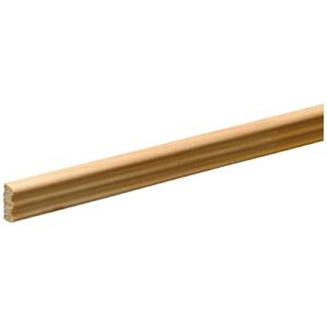 Moulure à moustiquaire en pin clair jointé 1/4 po x 3/4 po x 8 pi