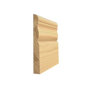 Colonial Clear Jointed Pine Baseboard 7/16 in. x 3 1/2 in. x 8 ft.
