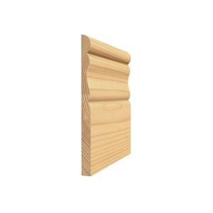 Colonial Clear Jointed Pine Baseboard 5/16 in. x 4 1/8 in. x 8 ft.