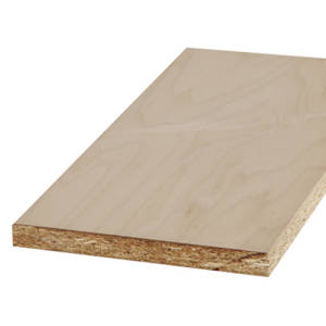 Panneau de particules plaqué érable B2C 11/16 po x 4 pi x 8 pi