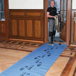 Protecteur de plancher Floorotex 40 po x 45 pi