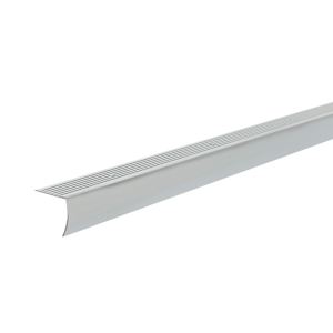 Polished Silver Stair Nosing 1-1/8 in. x 36 in.