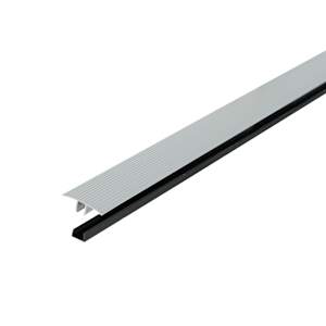 T-Shaped Edging 1 1/2 in. x 36 in. Satin Silver