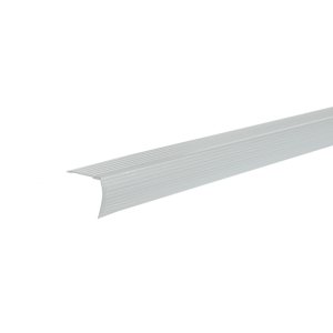 Satin Silver Stair Nosing 36 in.