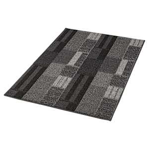 Bricks Interior Carpet 2 ft. x 3 ft. Charcoal