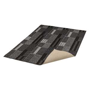 Bricks Interior Carpet 3 ft. x 4 ft. Charcoal