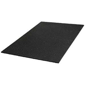 Non-Slip Exterior Mat 4 ft x 6 ft Black