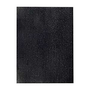 Tapis d'extérieur antidérapant noir 4 pi x 6 pi