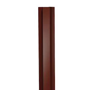 Country Red Aluminum Inside Corner Moulding 1/2 in.