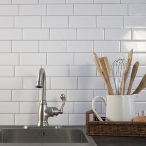 SMART TILES  Metro Campagnola Peel&Stick Tiles 11 9/16 in. x 8 3/8 in. Pkg/4