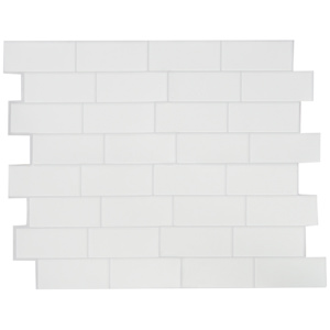 SMART TILES  Metro Campagnola Peel&Stick Tiles 11 9/16 in. x 8 3/8 in. Pkg/4