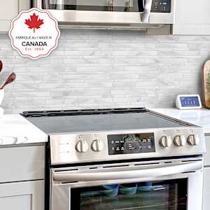 SMART TILES Milano Massa Peel&Stick Tiles 11 1/2 in. x 9 5/8 in. Pkg/4