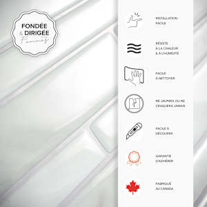 SMART TILES Milano Massa Peel&Stick Tiles 11 1/2 in. x 9 5/8 in. Pkg/4