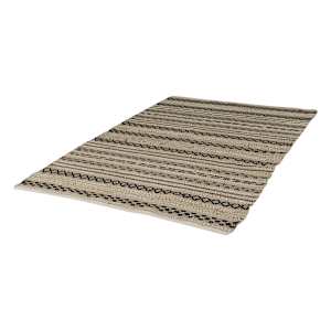 Cotton & Jute Interior Rug 5 ft. x 7 ft. Black