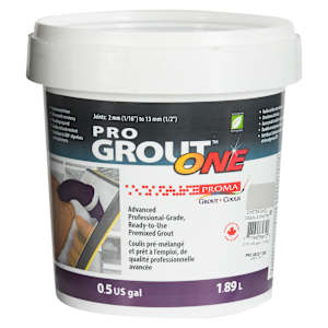 Pro Grout ONE Ready to Use 1.89 L Oyster Shell