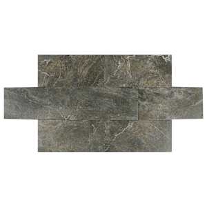 Carreaux de porcelaine Essence Anaya argent 12 po x 24 po