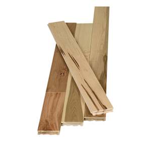 Plancher de bois franc en érable argenté 3 1/4 po Naturel