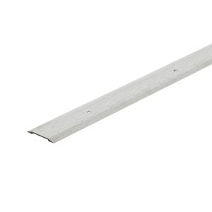 Bordure à plancher plate argent martelé 1 1/4 po x 36 po