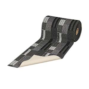 Tapis d'intérieur Brick charbon de bois 24 po vrac