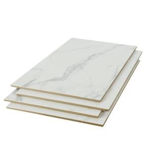 Statuary White Wave Porcelain Tiles 12 in. x 24 in.