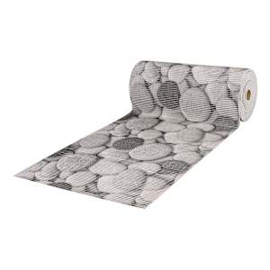 VERTUO Pebbles AquaMat Interior and Exterior Carpet Runner 26 in. Bulk
