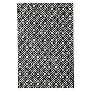Tapis d'intérieur Harlow géo sombre 4 pi x 6 pi