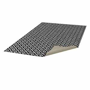Tapis d'intérieur Harlow géo sombre 4 pi x 6 pi