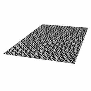Tapis d'intérieur Harlow géo sombre 4 pi x 6 pi