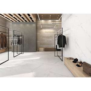 Carreaux de porcelaine Naos Blanco 24 po x 24 po