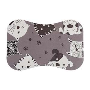 Pet Mat 15 3/4 in. x 23 5/8 in. Grey