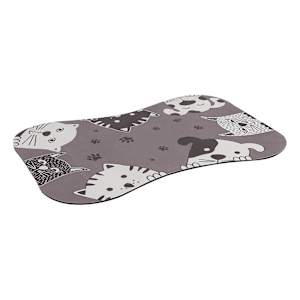 Pet Mat 15 3/4 in. x 23 5/8 in. Grey