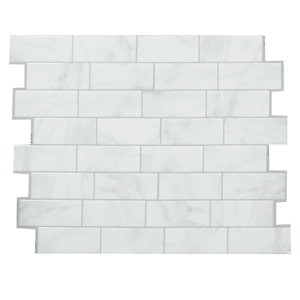 SMART TILES Metro Carrera Peel&Stick Tiles 11 9/16 in. x 8 3/8 in. Pkg/4