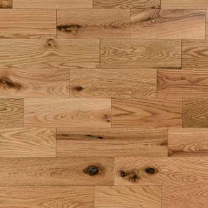 Plancher de bois franc en chêne rouge 4 1/4 po Naturel