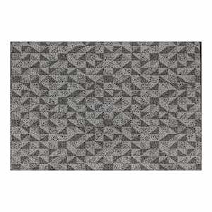 Tapis d'entrée Zurich fer acier 3 pi x 4 pi