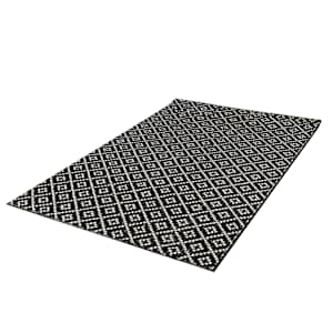 Harlow Interior and Exterior Carpet 4 ft. x 6 ft. Dark