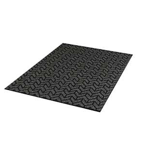 Arko Carpet 3 ft. x 4 ft. Light Grey