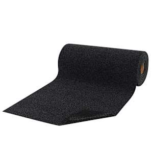 Stanley Entrance Carpet Runner 36 in. Charcoal Bulk