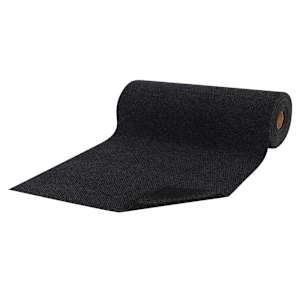 Stanley Entrance Carpet Runner 48 in. Charcoal Bulk