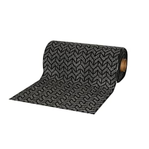 Arko Entrance Carpet Runner 36 in. Light Grey Bulk